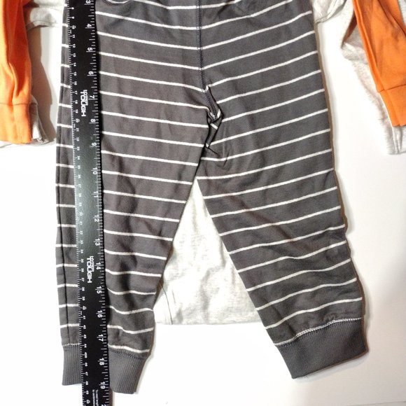 Carter's Baby boy 3-Piece set, size 24 months, Orange and grey - Picture 8 of 9